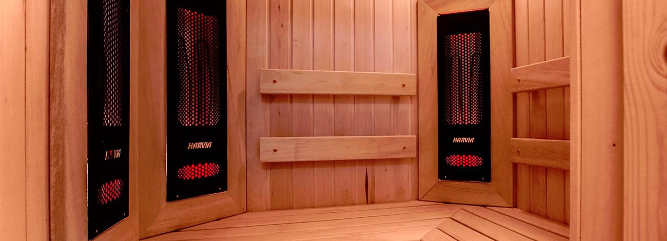 infrared sauna components
